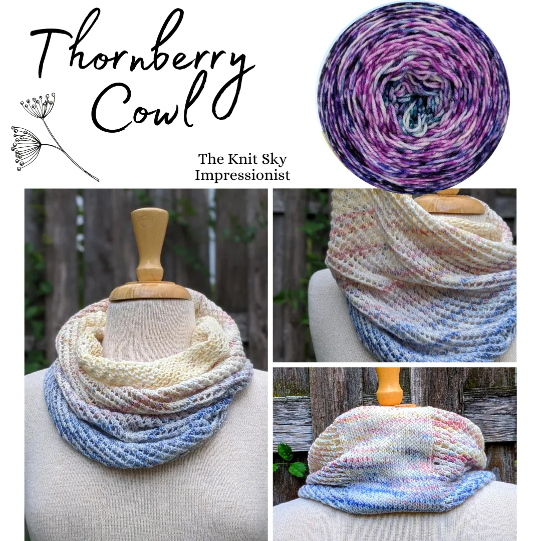 Thornberry Cowl Yarn Pack, pattern not included, ready to ship
