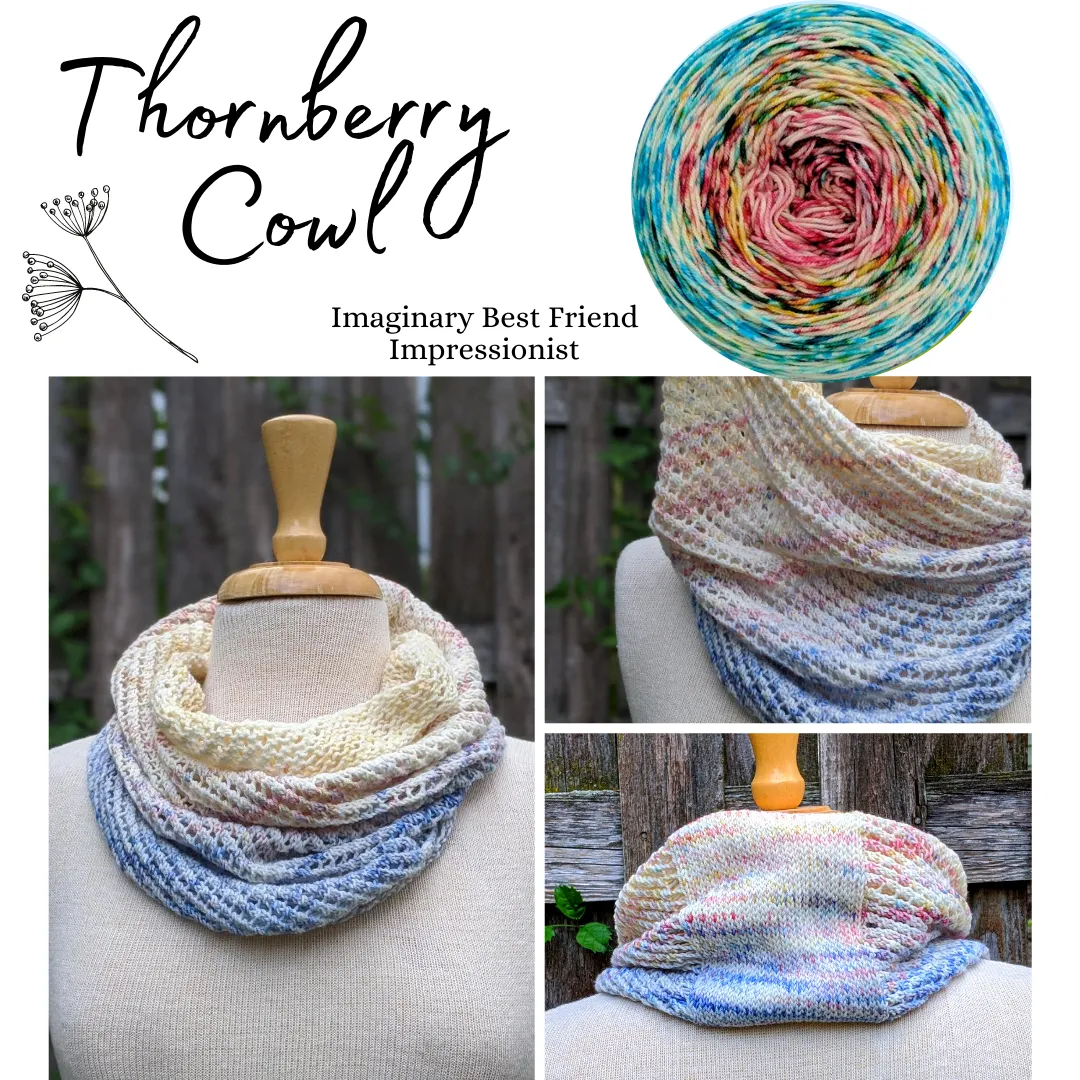 Thornberry Cowl Yarn Pack, pattern not included, ready to ship