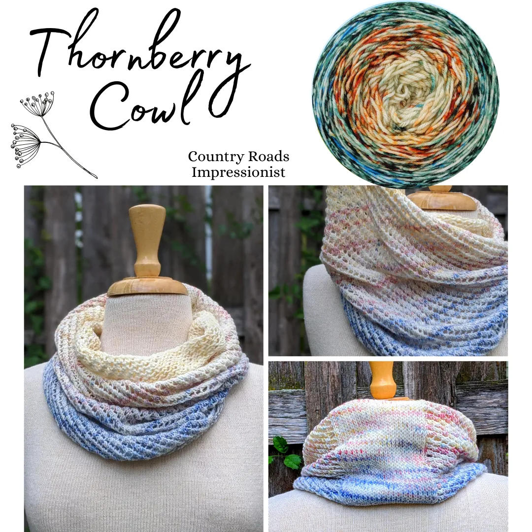 Thornberry Cowl Yarn Pack, pattern not included, ready to ship