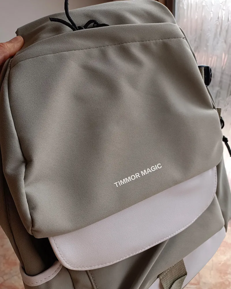 TIMMOR MAGIC backpack, ladies, nylon, anti-theft, fashion, casual, light, suitable for travel school