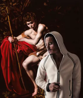 Untitled #01/15 (after Caravaggio,1604; featuring Luke Evans)