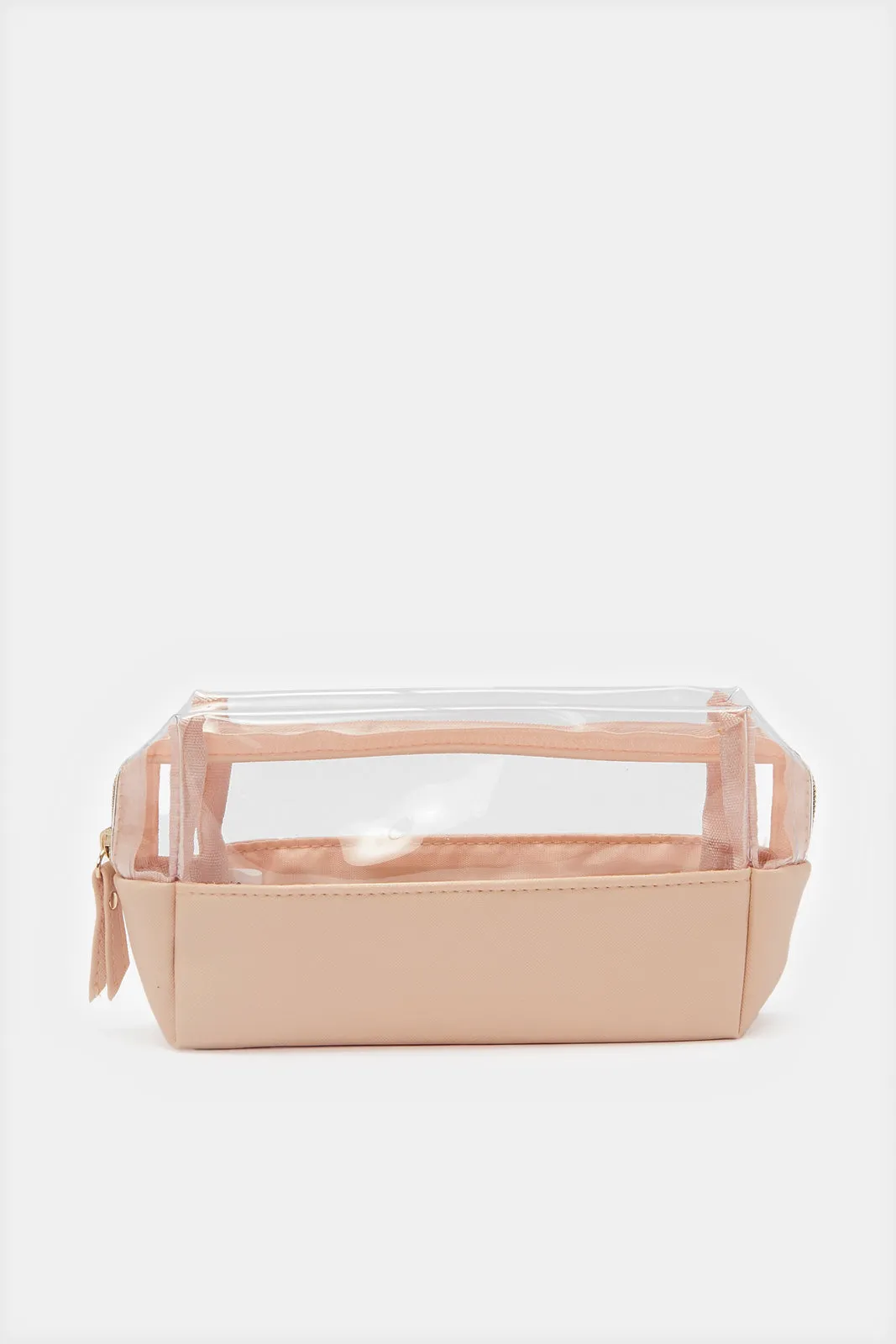 Women Pink Cosmetic Pouch Bag