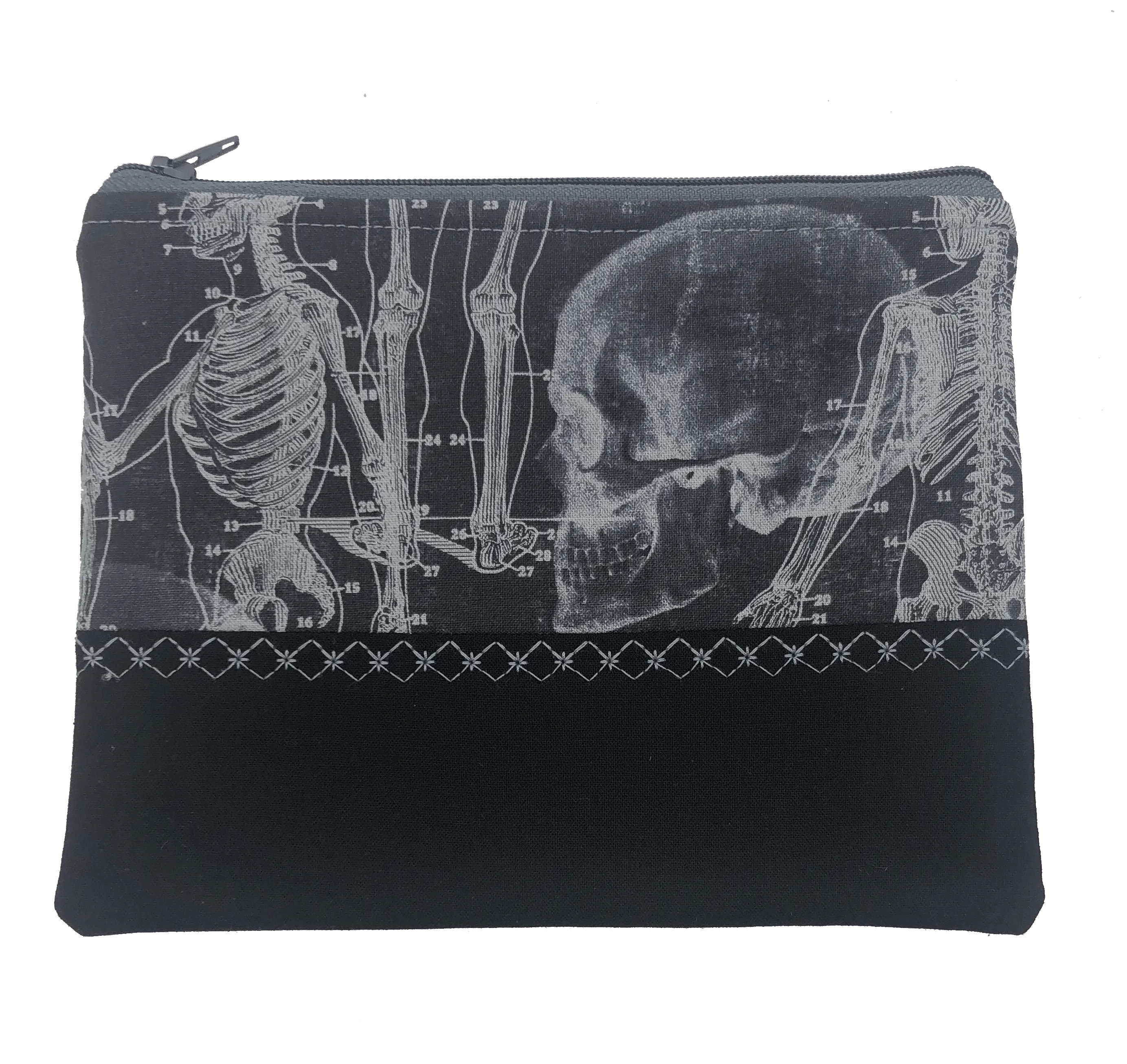 X-ray Skulls Cosmetic Bag