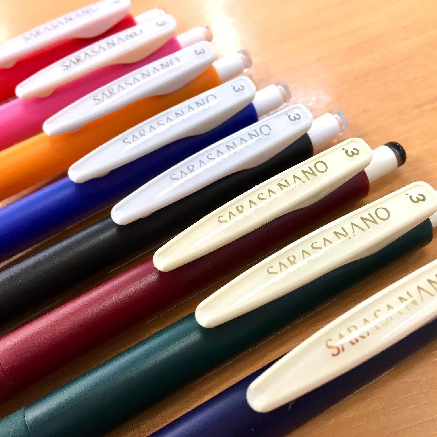 ZEBRA SARASA NANO 0.3MM new neutral pen retro color refill limited combination set