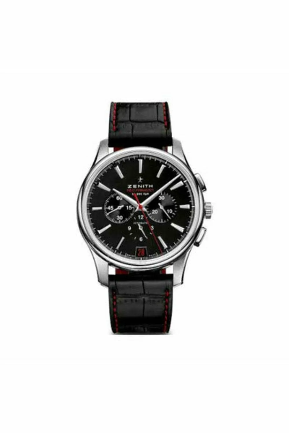 zenith captain chronograph limited edition 42mm stainless steel men's watch